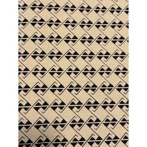 VTG 1977 Bob Mitchell Designs El Deco Hand Screened Fabric 54x72 Randi Reynolds